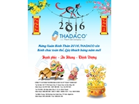 THADACO thông báo lịch nghỉ tết Nguyên Đán Bính Thân 2016
