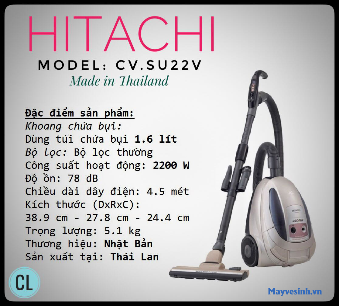 hitachi cv su22v 